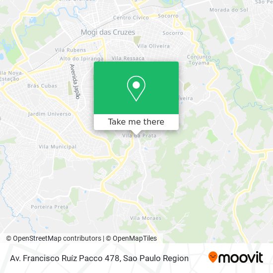 Av. Francisco Ruíz Pacco 478 map