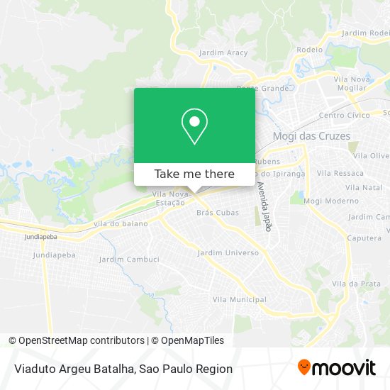 Viaduto Argeu Batalha map