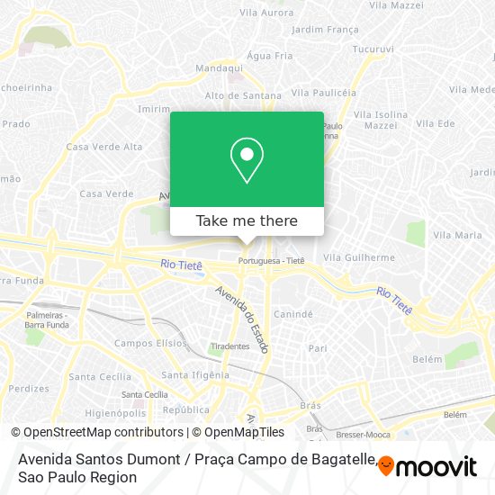 Avenida Santos Dumont / Praça Campo de Bagatelle map