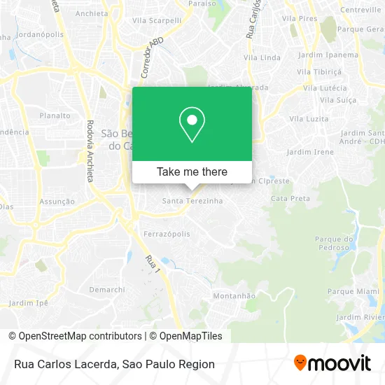 Rua Carlos Lacerda map