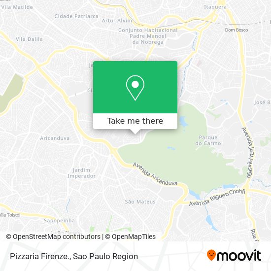 Pizzaria Firenze. map