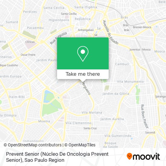 Prevent Senior (Núcleo De Oncologia Prevent Senior) map