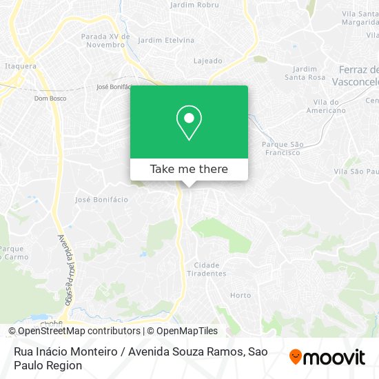 Rua Inácio Monteiro / Avenida Souza Ramos map