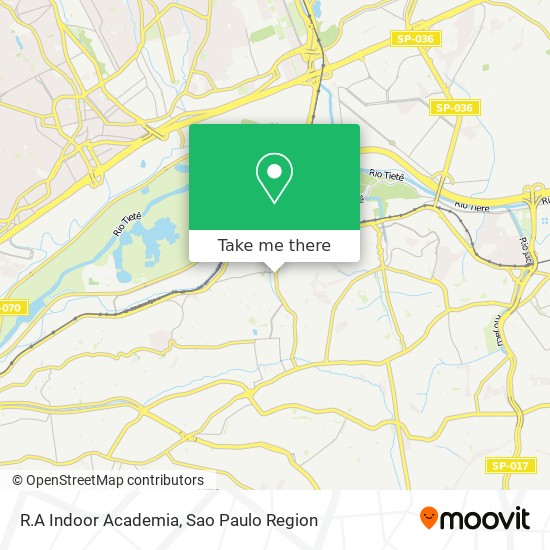 Mapa R.A Indoor Academia