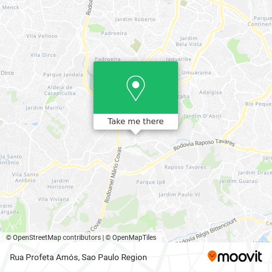 Rua Profeta Amós map