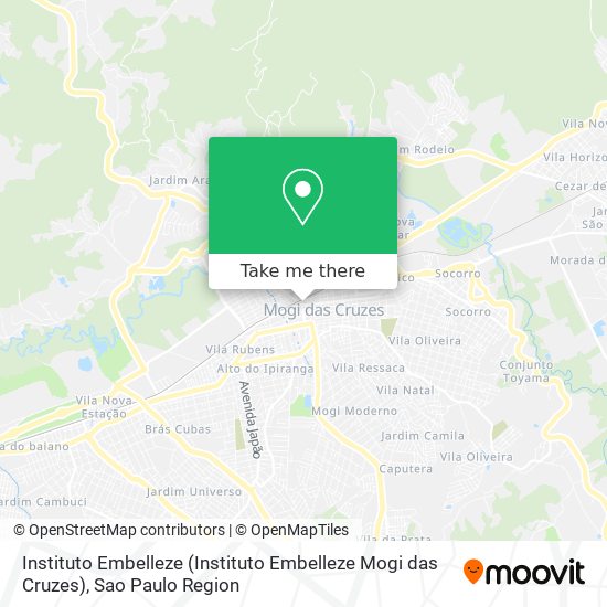Instituto Embelleze (Instituto Embelleze Mogi das Cruzes) map