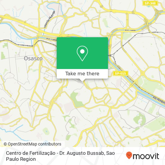 Centro de Fertilização - Dr. Augusto Bussab map