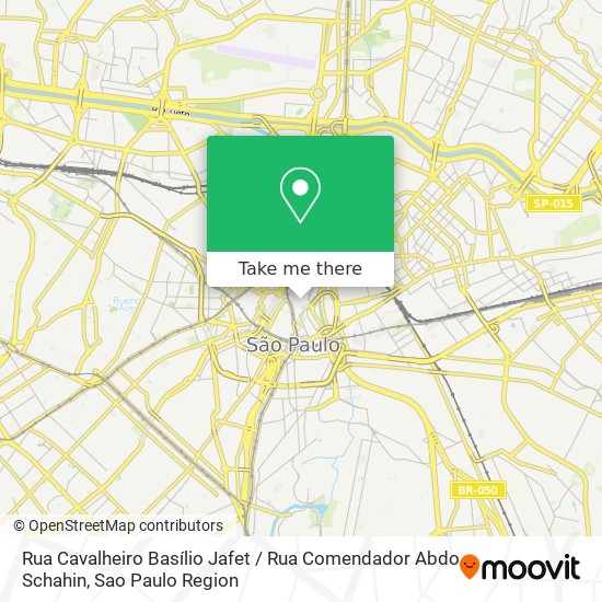 Rua Cavalheiro Basílio Jafet / Rua Comendador Abdo Schahin map