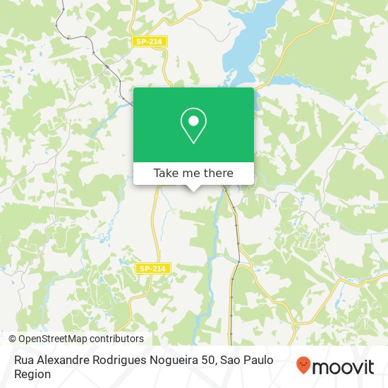 Mapa Rua Alexandre Rodrigues Nogueira 50