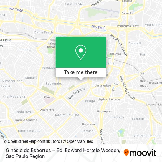 Ginásio de Esportes – Ed. Edward Horatio Weeden map