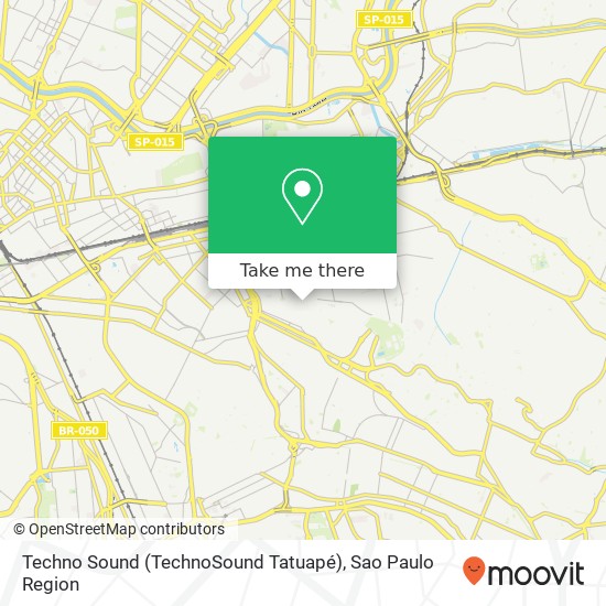 Techno Sound (TechnoSound Tatuapé) map