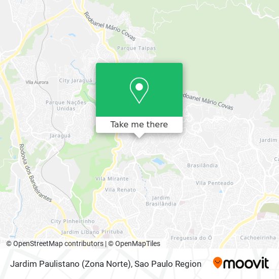 Mapa Jardim Paulistano (Zona Norte)