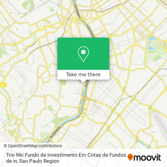 Trio Nic Fundo de Investimento Em Cotas de Fundos de in map