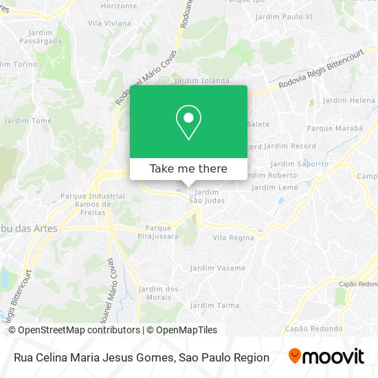Rua Celina Maria Jesus Gomes map