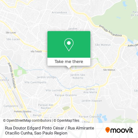 Rua Doutor Edgard Pinto César / Rua Almirante Otacílio Cunha map