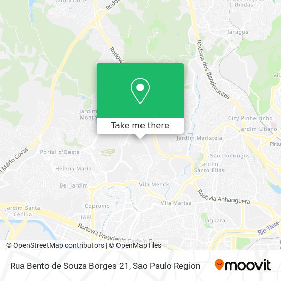 Rua Bento de Souza Borges 21 map