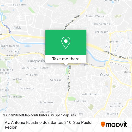 Av. Antônio Faustino dos Santos 310 map