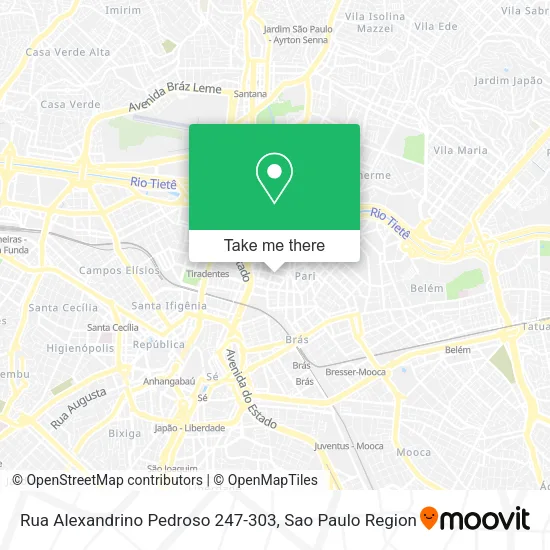 Rua Alexandrino Pedroso 247-303 map