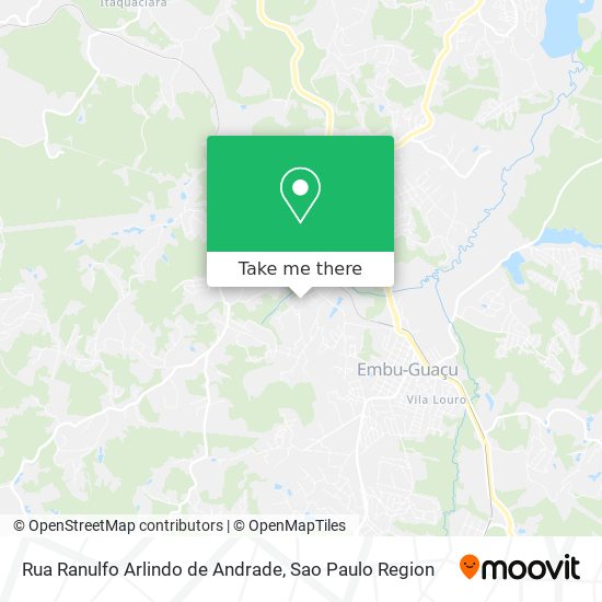 Rua Ranulfo Arlindo de Andrade map