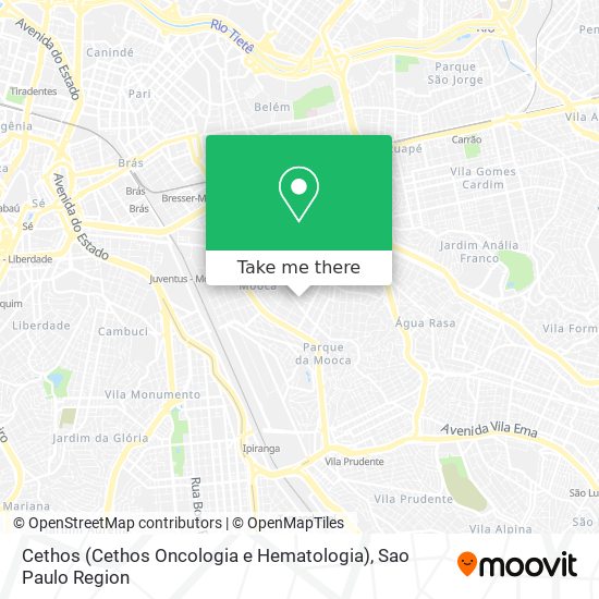 Cethos (Cethos Oncologia e Hematologia) map