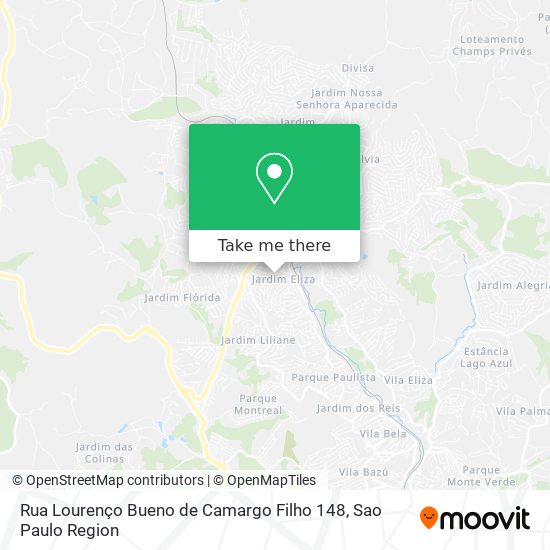 Rua Lourenço Bueno de Camargo Filho 148 map