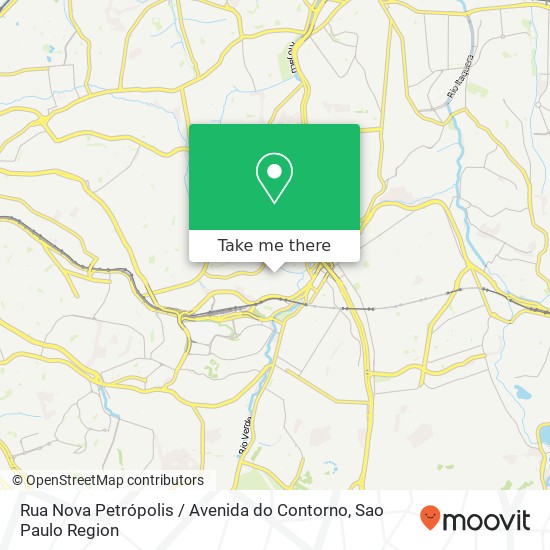 Rua Nova Petrópolis / Avenida do Contorno map