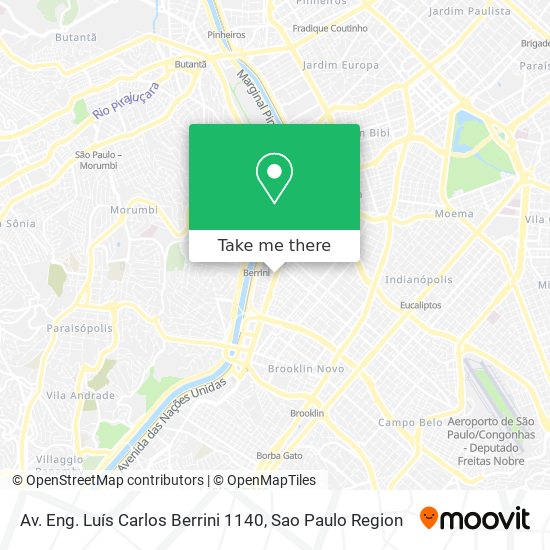 Av. Eng. Luís Carlos Berrini 1140 map