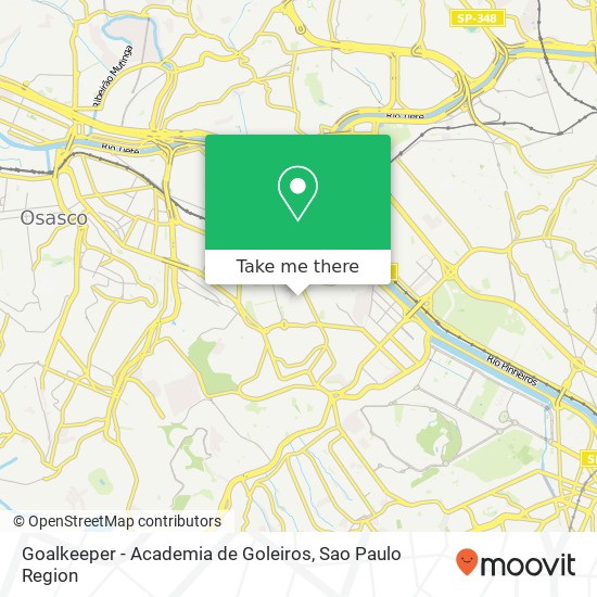 Goalkeeper - Academia de Goleiros map