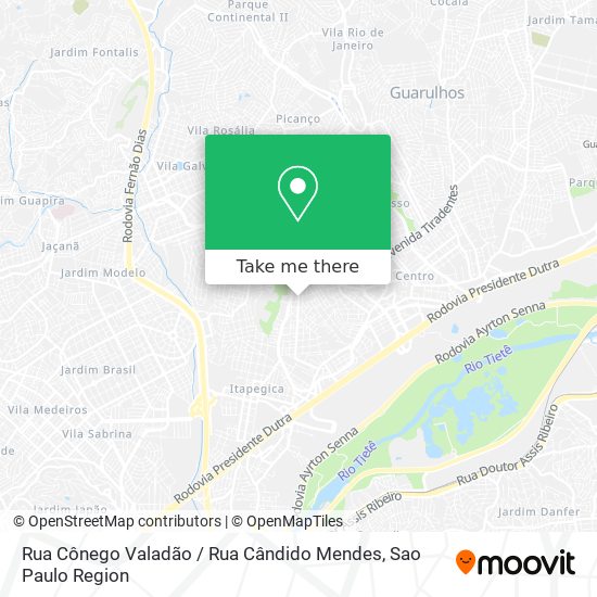 Rua Cônego Valadão / Rua Cândido Mendes map