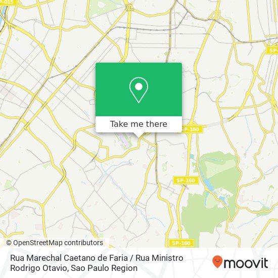Rua Marechal Caetano de Faria / Rua Ministro Rodrigo Otavio map