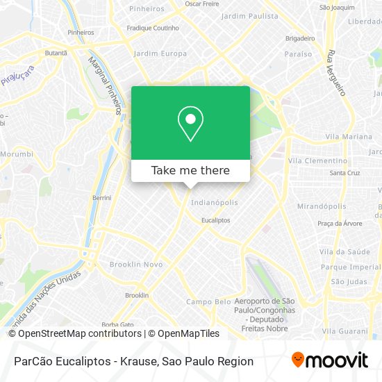 ParCão Eucaliptos - Krause map