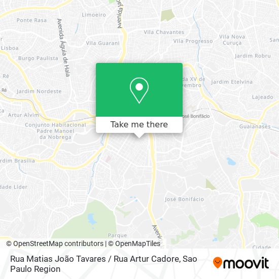 Rua Matias João Tavares / Rua Artur Cadore map