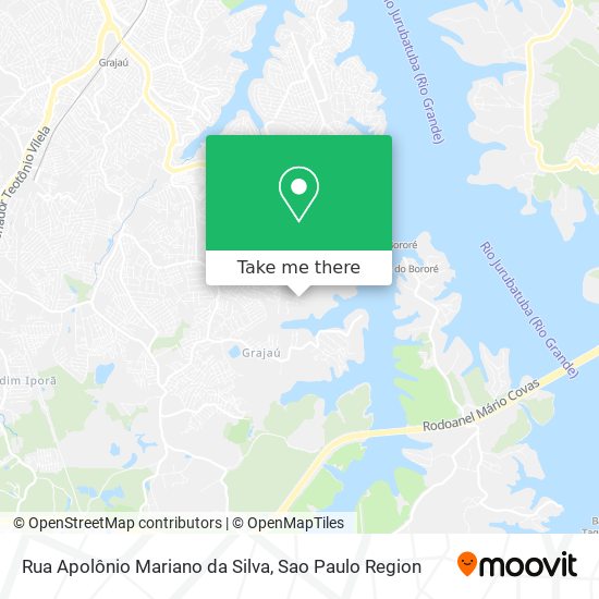 Rua Apolônio Mariano da Silva map