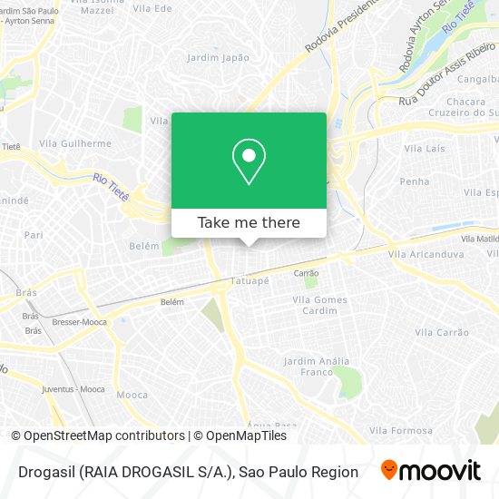 Drogasil (RAIA DROGASIL S/A.) map