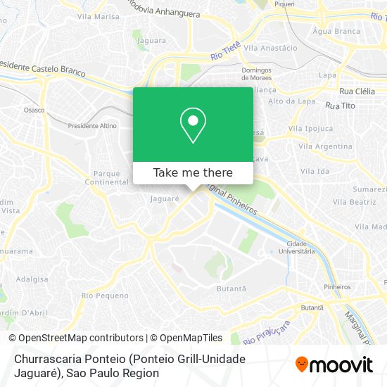 Churrascaria Ponteio (Ponteio Grill-Unidade Jaguaré) map