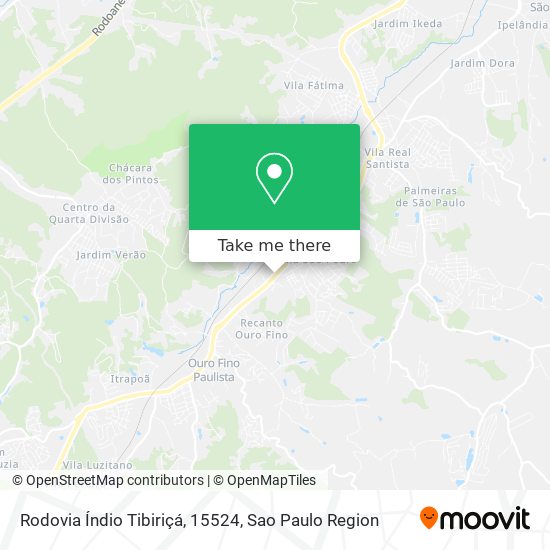 Rodovia Índio Tibiriçá, 15524 map