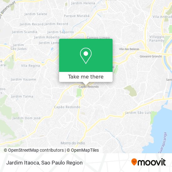 Jardim Itaoca map