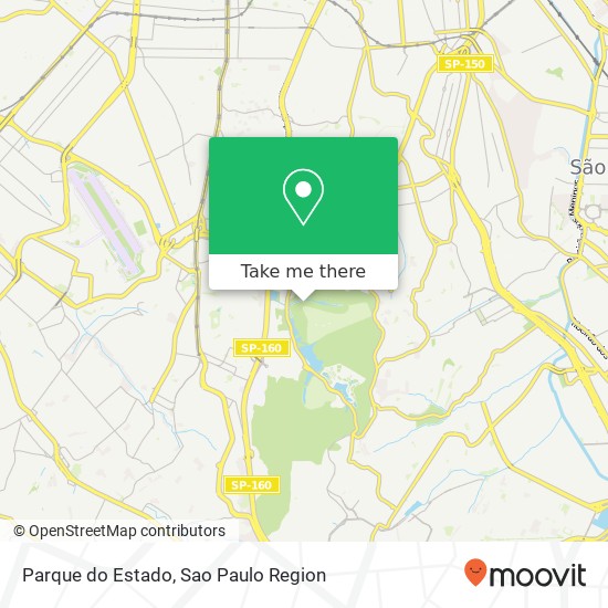 Parque do Estado map