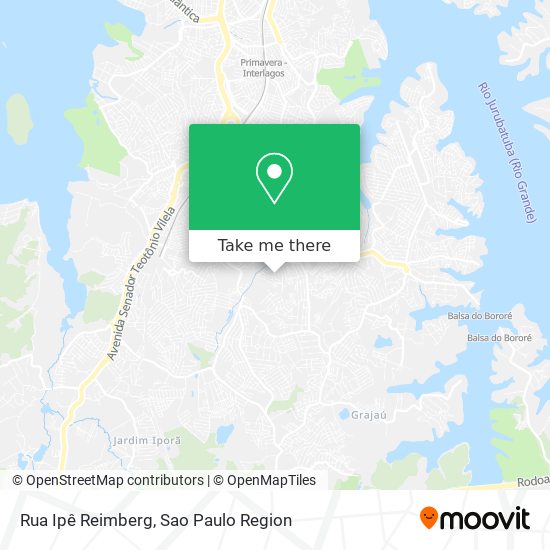 Rua Ipê Reimberg map
