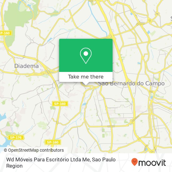 Wd Móveis Para Escritório Ltda Me map