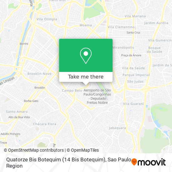 Quatorze Bis Botequim (14 Bis Botequim) map