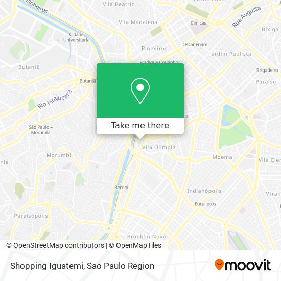Shopping Iguatemi map
