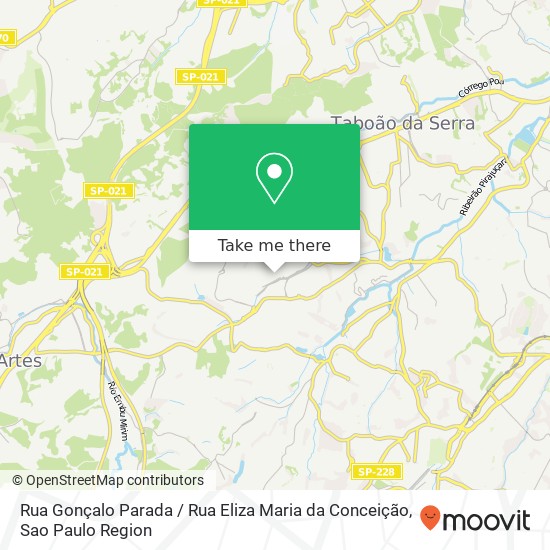 Rua Gonçalo Parada / Rua Eliza Maria da Conceição map