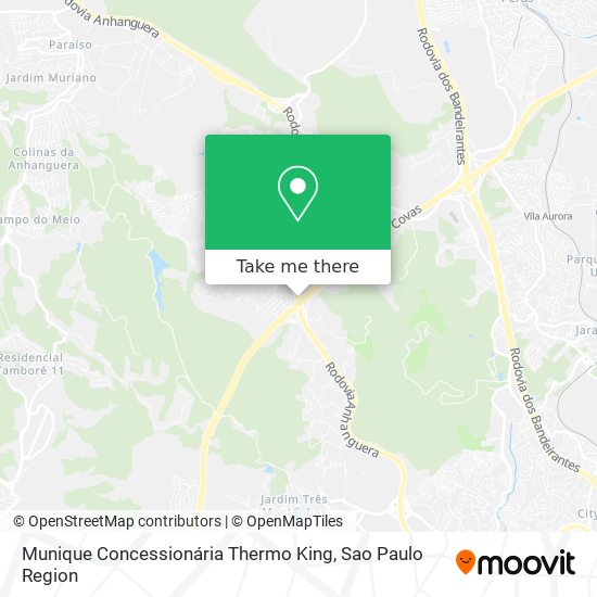 Mapa Munique Concessionária Thermo King