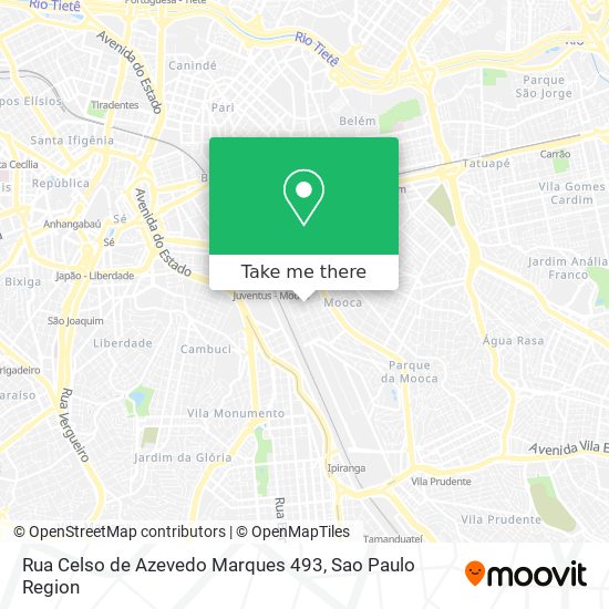 Rua Celso de Azevedo Marques 493 map