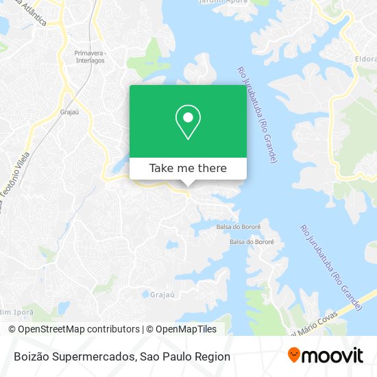 Boizão Supermercados map