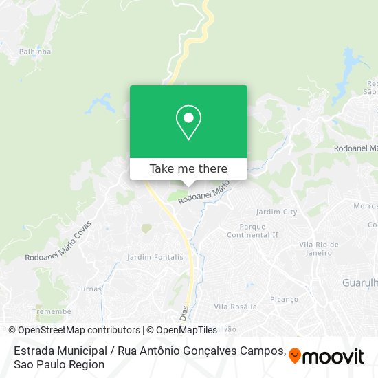 Estrada Municipal / Rua Antônio Gonçalves Campos map