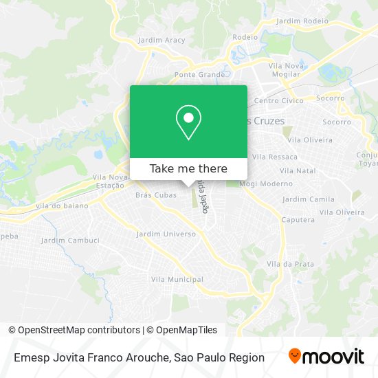 Emesp Jovita Franco Arouche map
