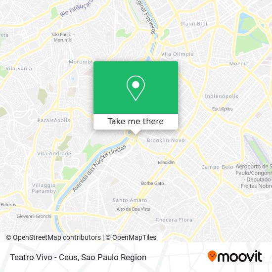 Teatro Vivo - Ceus map