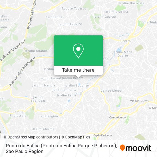 Ponto da Esfiha (Ponto da Esfiha Parque Pinheiros) map